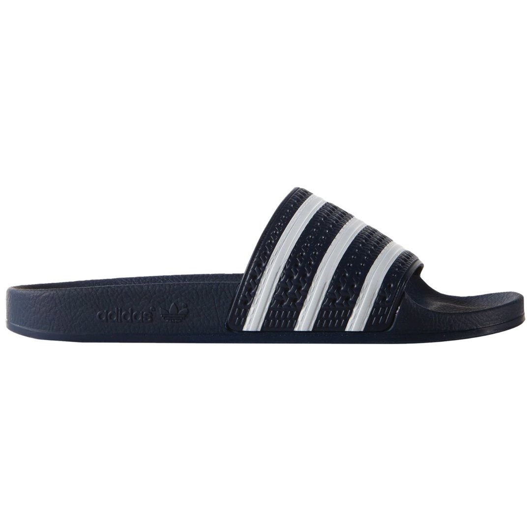 Adidas Adilette Slide - Navy/White - Vault Board Shop Adidas