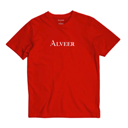 Alveer Logo Tee - Red