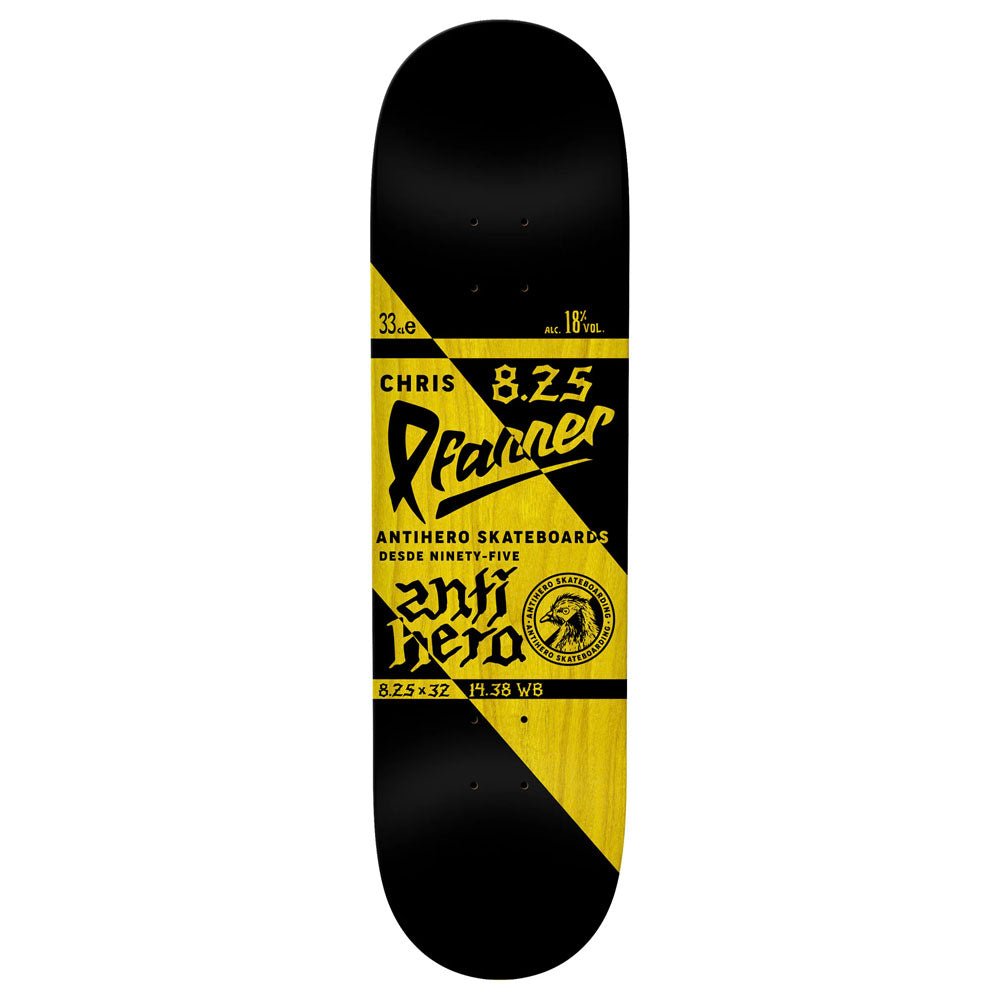 Antihero Pfanner Refrescos Deck - 8.25" - Vault Board Shop Antihero