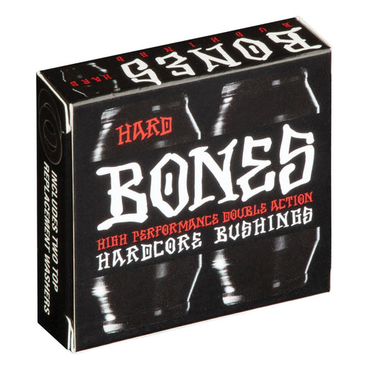 Bones Hardcore Bushings Black - Hard 96A - Vault Board Shop Bones