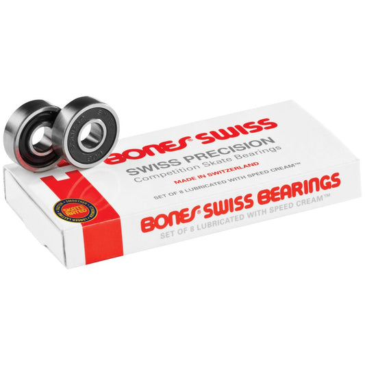 Bones Swiss Bearings - Vault Board Shop Bones