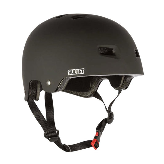 Bullet Deluxe Helmet - Matte Black - Vault Board Shop Bullet