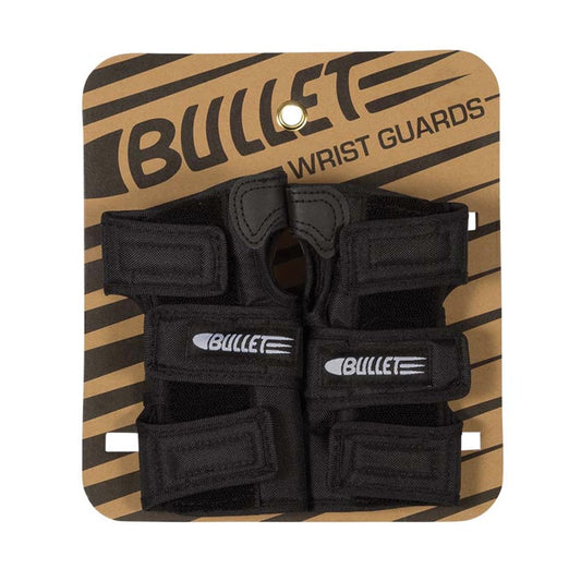 Bullet Wrist Guards - Black - Vault Board Shop Bullet