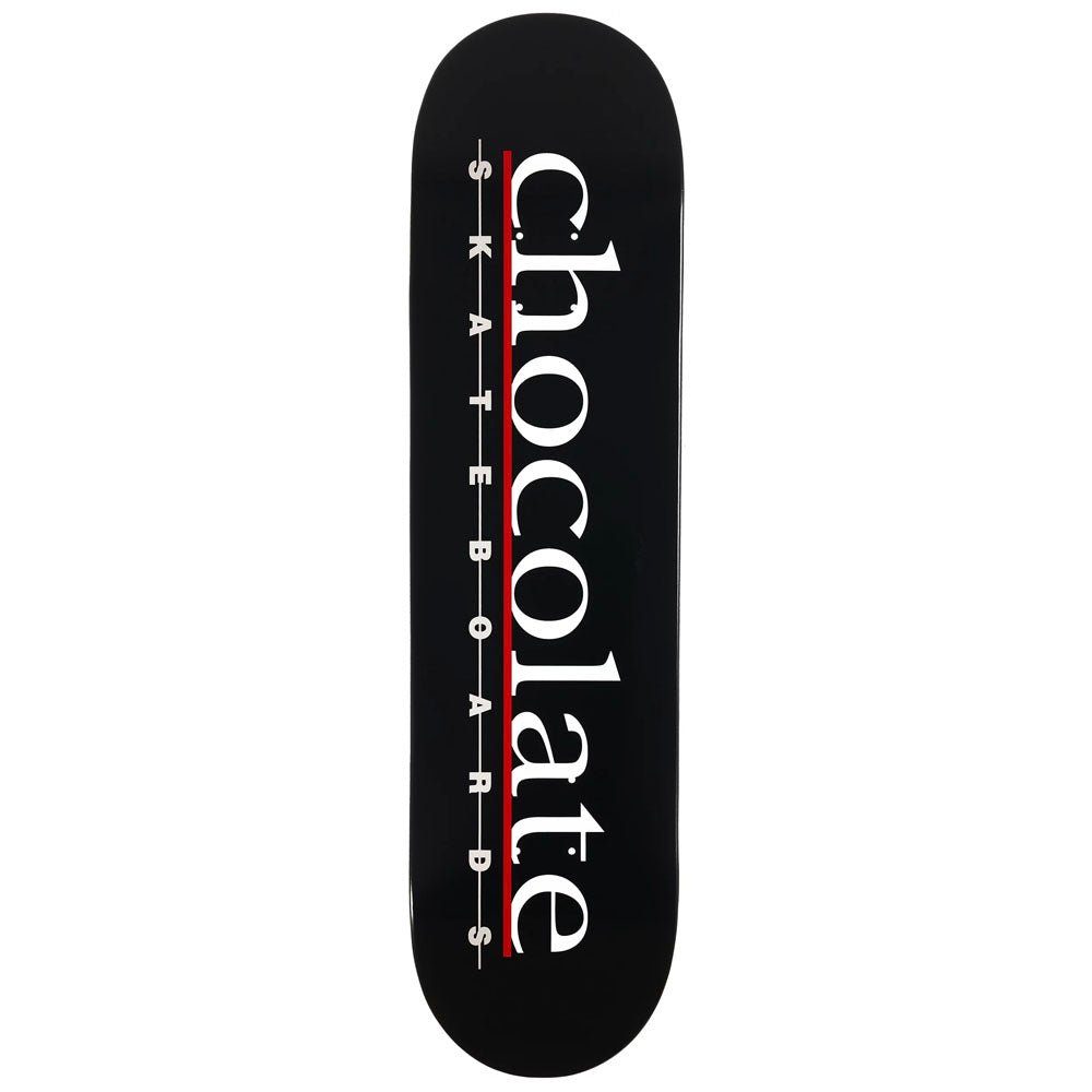 Chocolate Alvarez The Bar Logo Deck - 8.25" - Vault Board Shop Chocolate