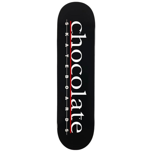 Chocolate Alvarez The Bar Logo Deck - 8.25" - Vault Board Shop Chocolate