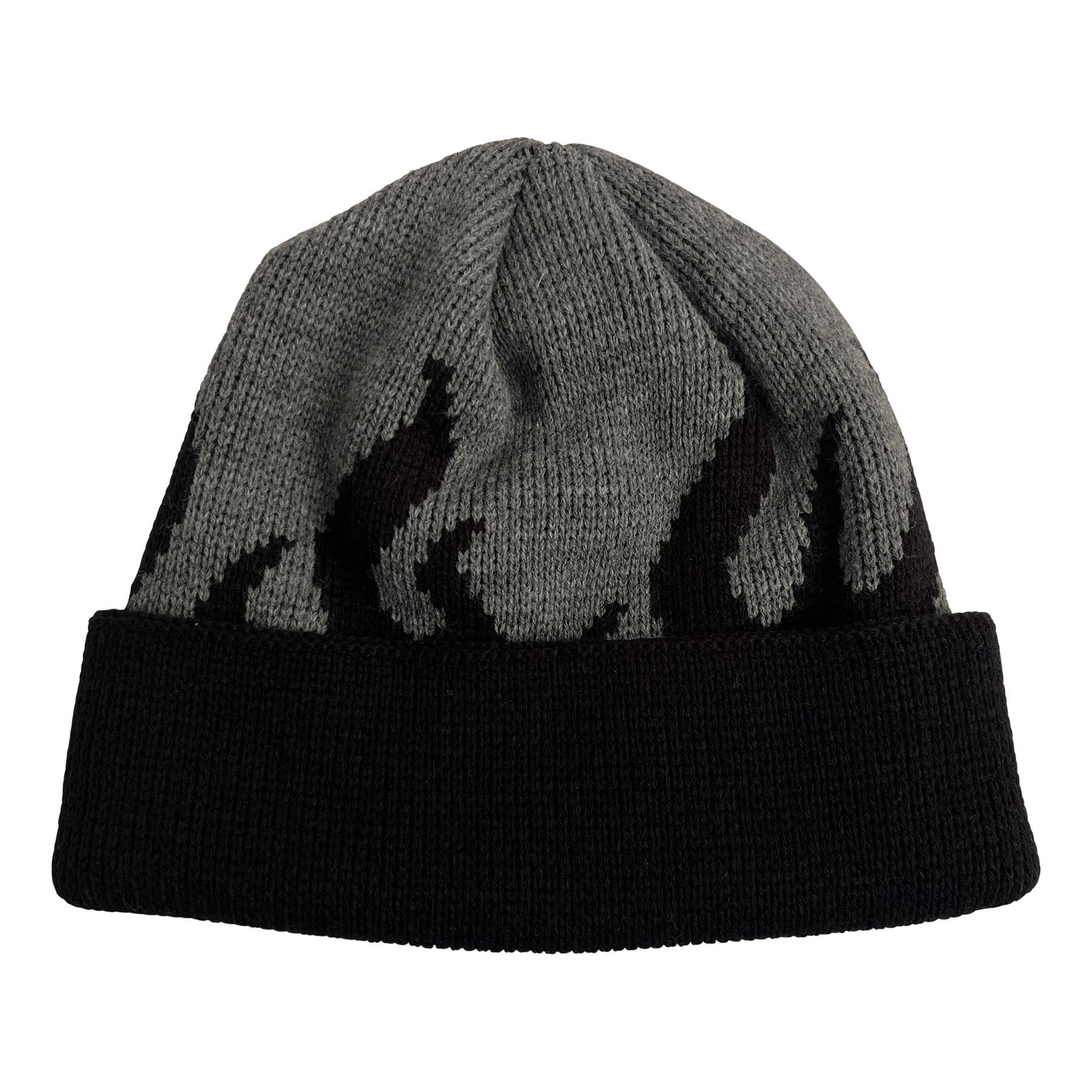 Creature Relic Long Shoreman Beanie - Charcoal/ Black - Vault Board Shop Creature