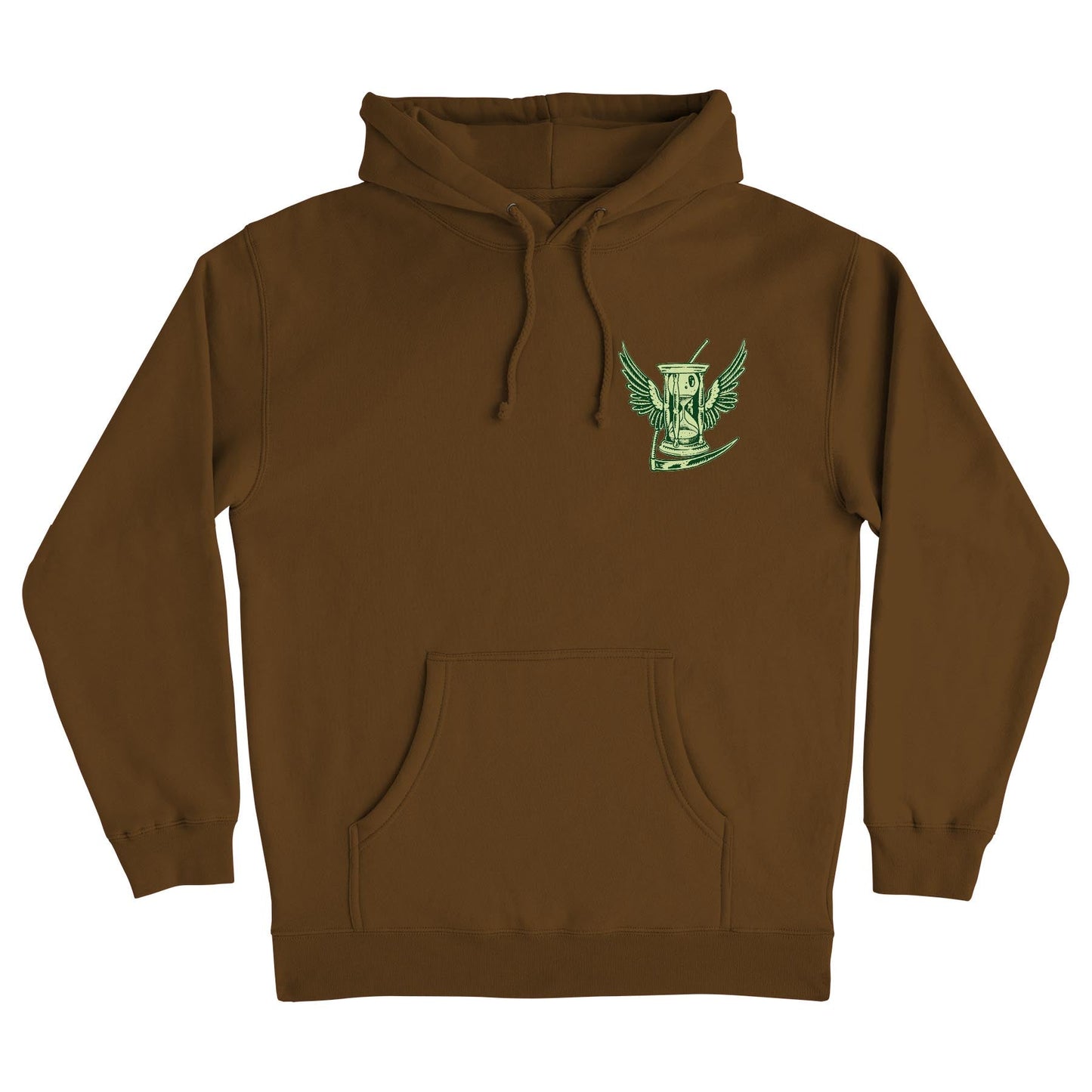 Creature Samaritan Heavyweight Hoodie Men's - Brown - Vault Board Shop Creature