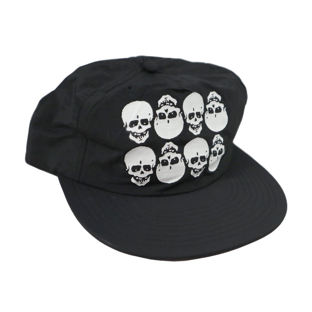 Destroyers Customs 8 Skulls Hat - White/ Black - Vault Board Shop Destroyers Customs