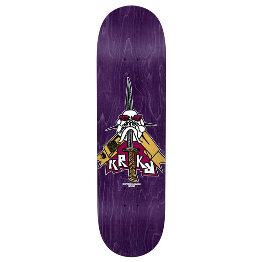 Krooked TM Skull/Sword Deck - 8.25"
