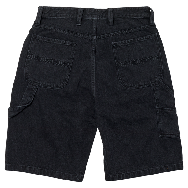 Spitfire Bighead Denim Shorts - Black