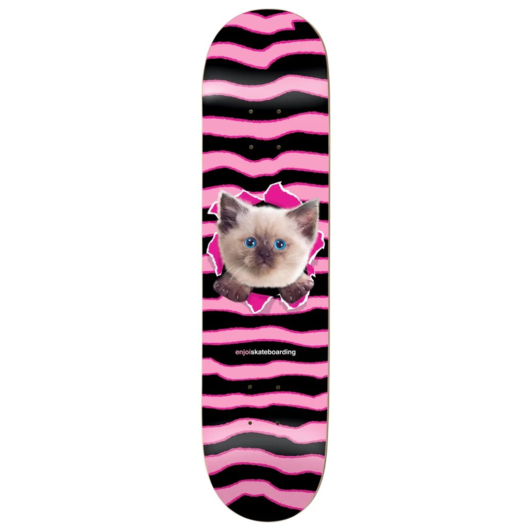 Enjoi Kitten Ripper Deck - 7.75” - Vault Board Shop Enjoi