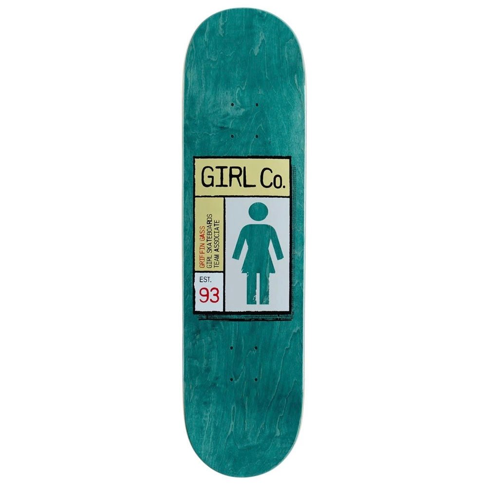 Girl Gass Grid Box Deck - 8.25" - Vault Board Shop Girl