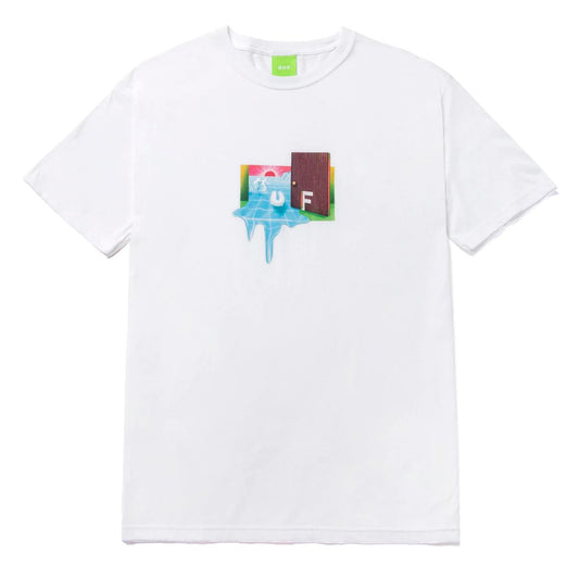 HUF Door of Perception Tee - White - Vault Board Shop HUF