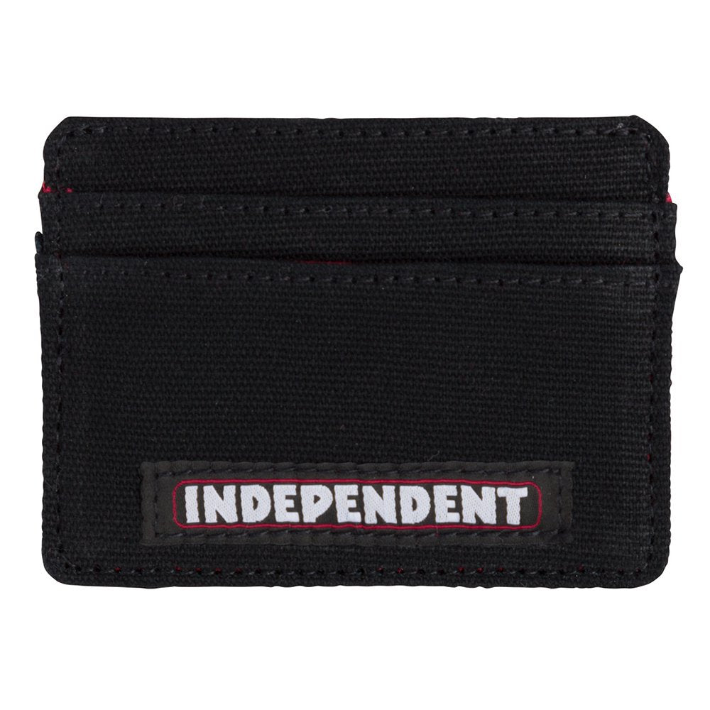 Independent Bar Logo Card Holder - Black - Vault Board Shop Independent