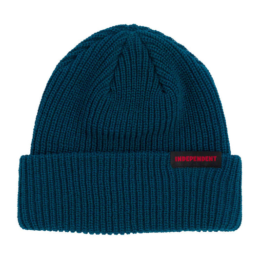 Independent Beacon Long Shoreman Beanie - Slate - Vault Board Shop Independent