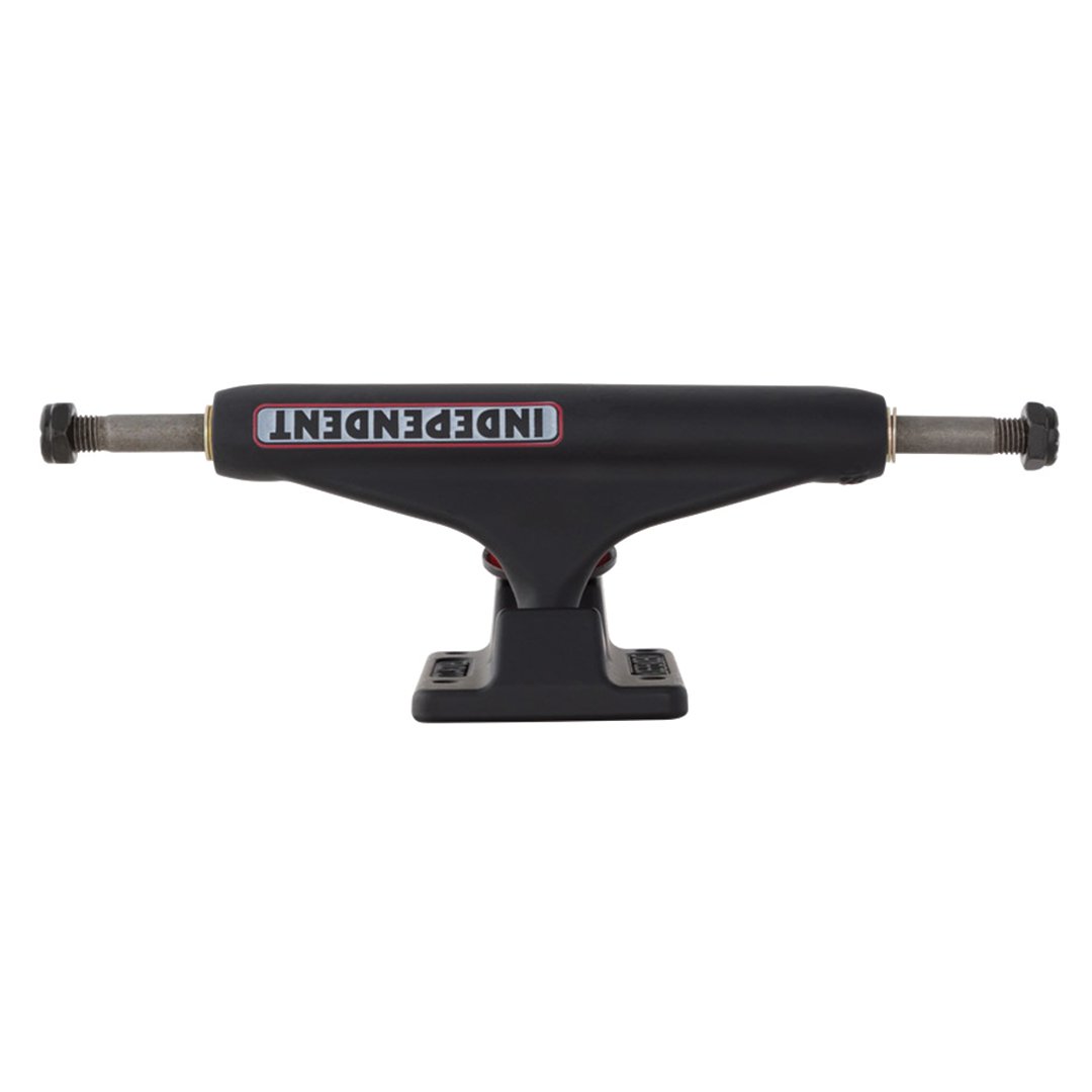 Independent Stage 11 Bar Flat Black Trucks - 144mm - Vault Board Shop Independent