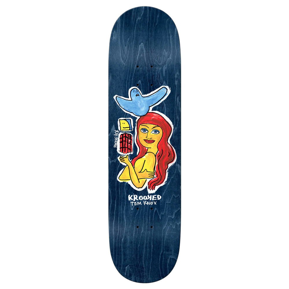 Krooked Knox Phone Box True Full Deck - 8.25" - Vault Board Shop Krooked