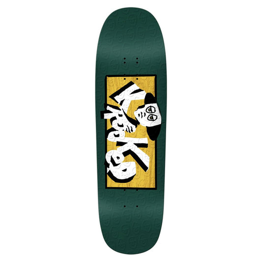 Krooked Team Incognito Embossed Deck - 9.25" - Vault Board Shop Krooked