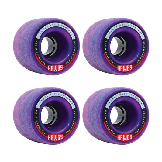 Landyachtz Chubby Hawgs 78a Purp/Pink - 63mm - Vault Board Shop Landyachtz