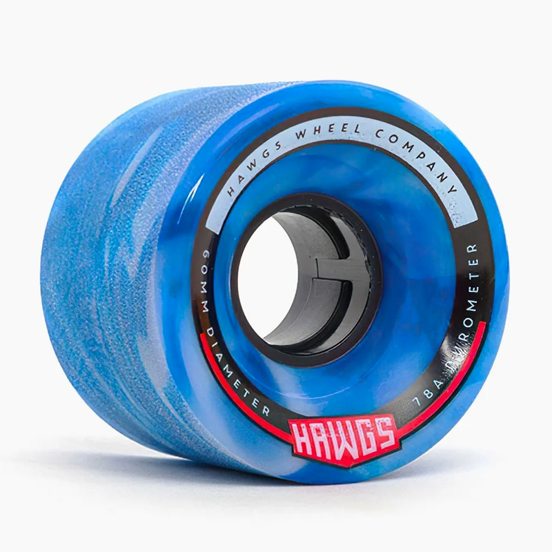 Landyachtz Chubby Hawgs 78a Stoneground Blue/ White Swirl - 60mm