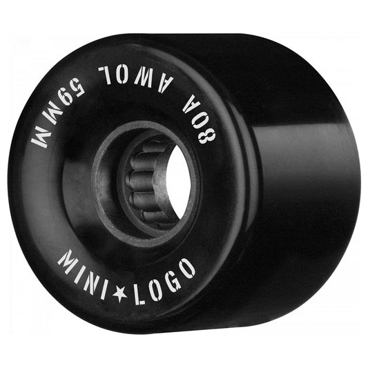 Mini Logo A.W.O.L Wheels 80A Black - 59mm - Vault Board Shop Mini Logo