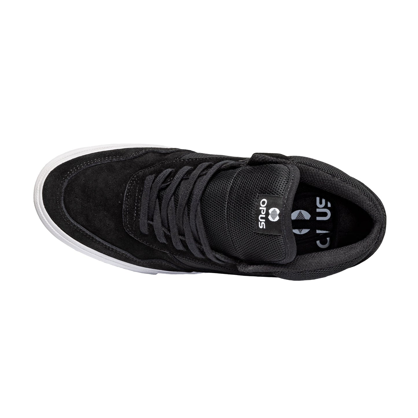 Opus Footwear Standard Mid - Black/ White - Vault Board Shop Opus Footwear