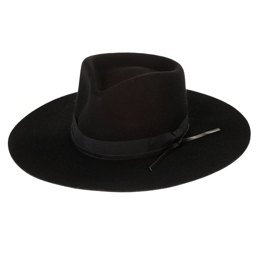 Peter Grim Byron Bay Wool Felt Hat - Black - Vault Board Shop Peter Grim