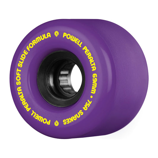 Powell Peralta Snakes Skateboard Wheels Purple 75A - 69mm