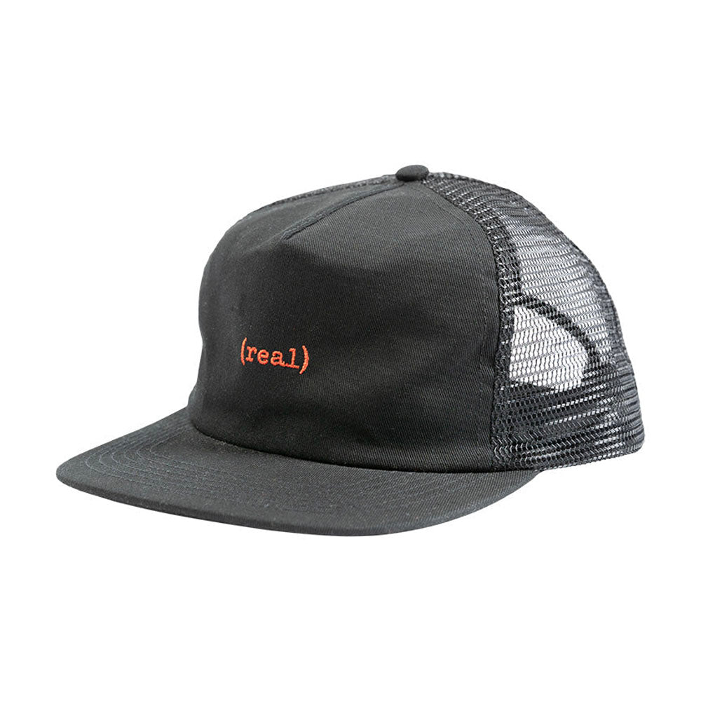 Real Lower Snapback - Black/ Red - Vault Board Shop Real