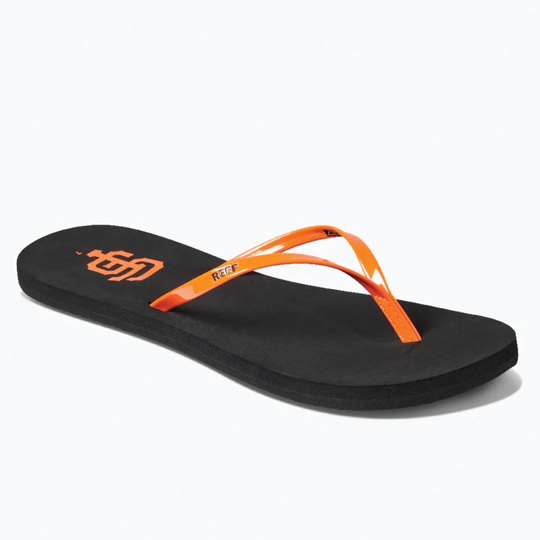 Reef Bliss X MLB Women's Sandals - Giants - Vault Board Shop Reef