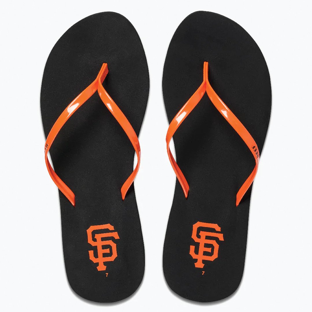 Reef Bliss X MLB Women's Sandals - Giants - Vault Board Shop Reef