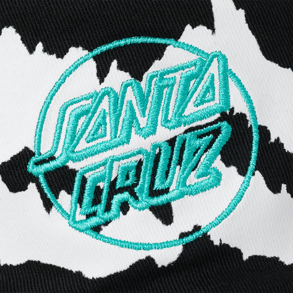 Santa Cruz Mini Opus Bucket Reversible Hat - Black/ Tie Dye - Vault Board Shop Santa Cruz