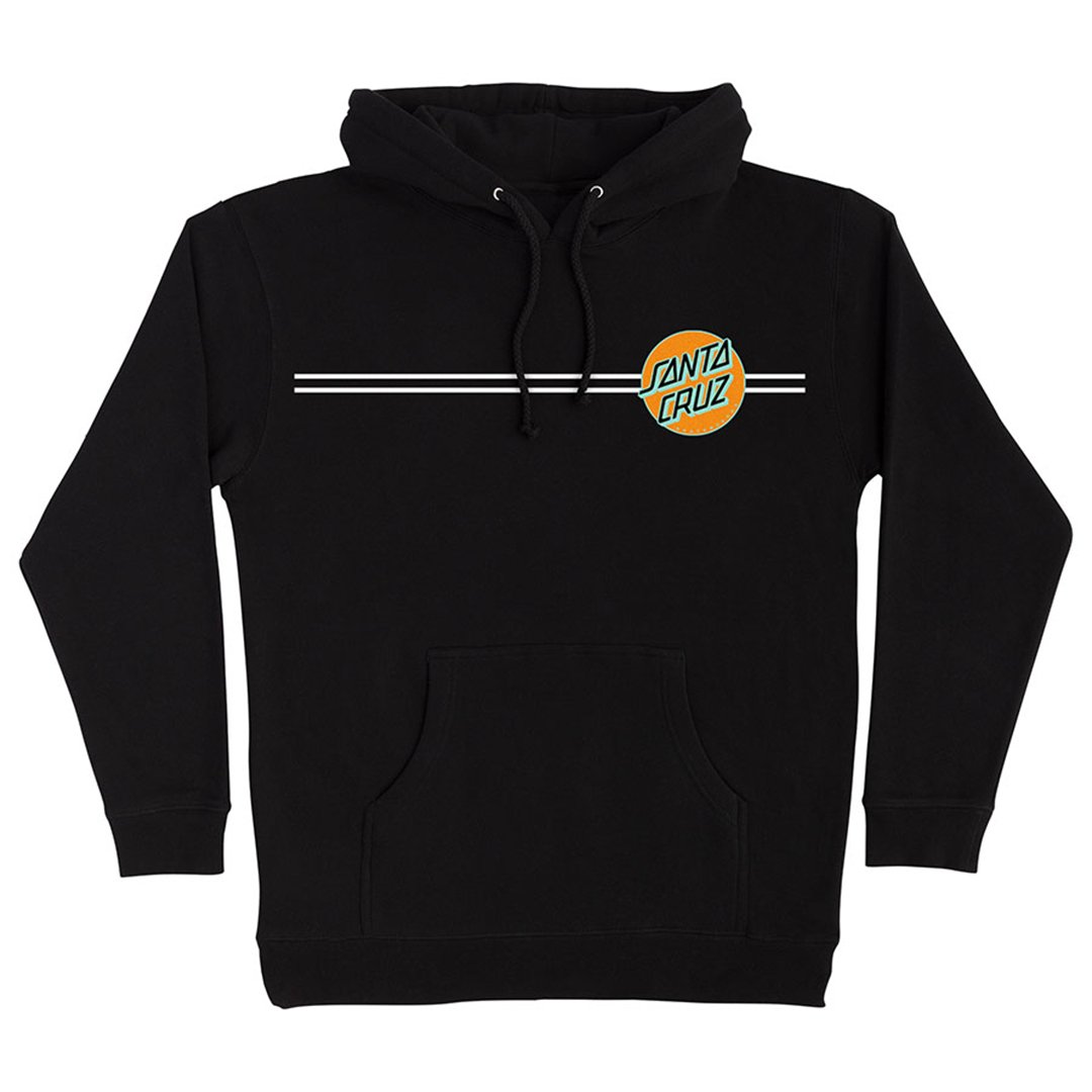 Santa Cruz Other Dot Heavyweight Hoodie - Orange/Mint - Vault Board Shop Santa Cruz