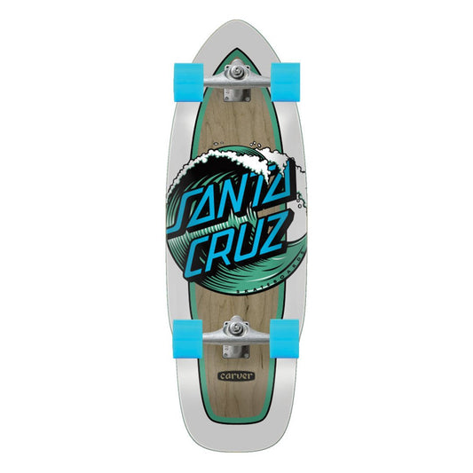 Santa Cruz x Carver Wave Dot Cut Back Complete - 9.75" - Vault Board Shop Santa Cruz