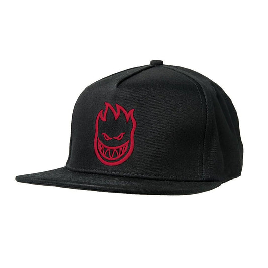 Spitfire Bighead SnapBack Hat - Black/ Red - Vault Board Shop Spitfire