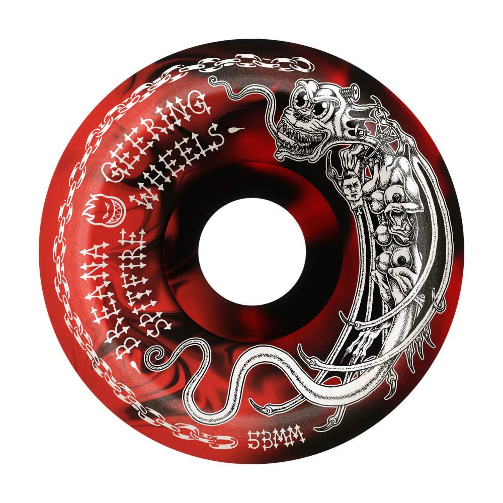 Spitfire Formula 4 Breana Tormentor Swirl Wheels 99d - 53mm - Vault Board Shop Spitfire