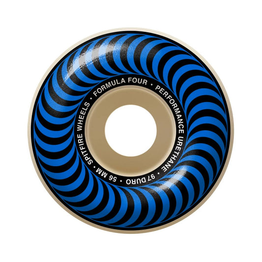 Spitfire Formula 4 Classic Blue 101d - 56mm - Vault Board Shop Spitfire