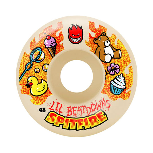 Spitfire Formula 4 Lil Beatdown Classic Wheels 99d - 43mm - Vault Board Shop Spitfire