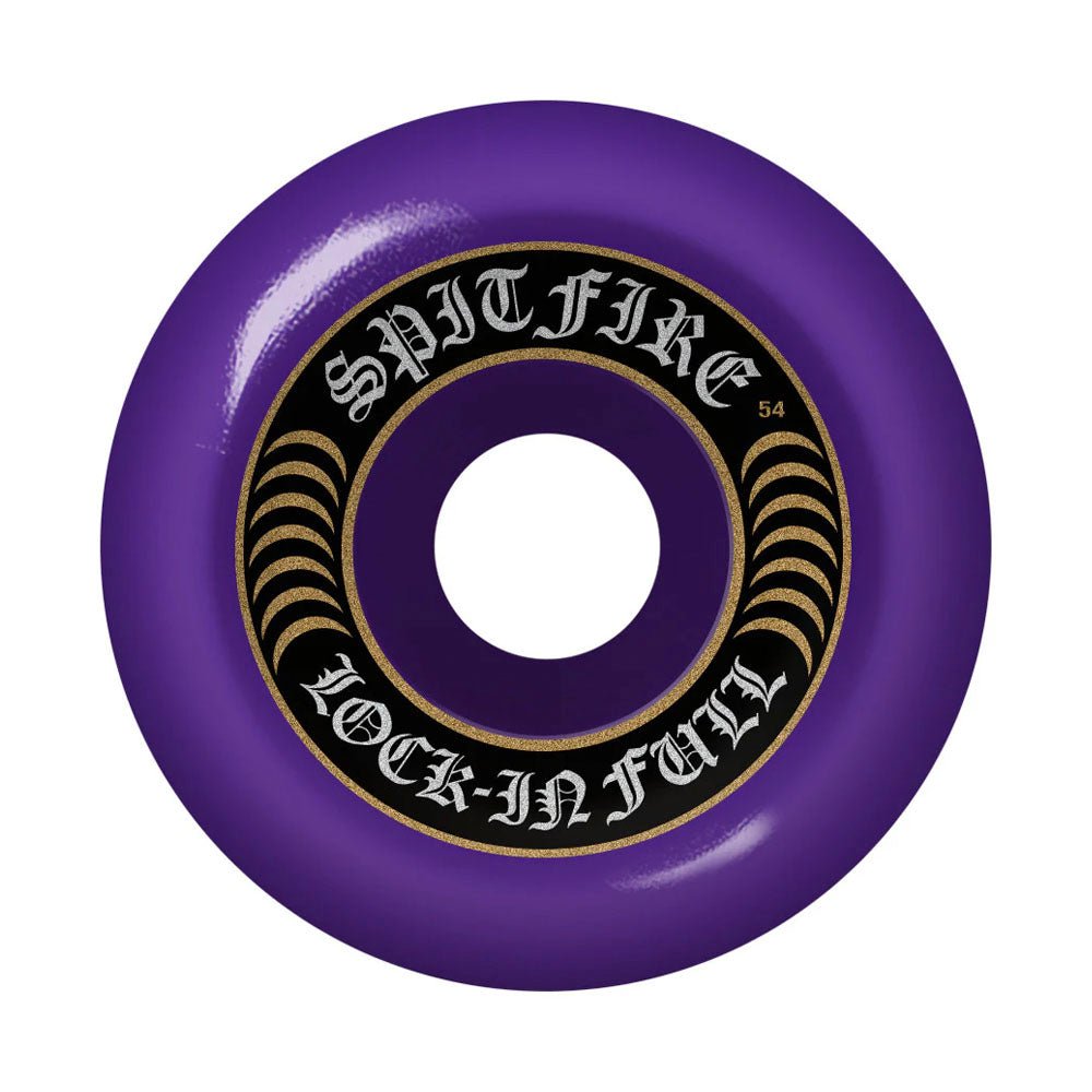 Spitfire Formula 4 Lock - In Full Wheels - Purple - Vault Board Shop Spitfire