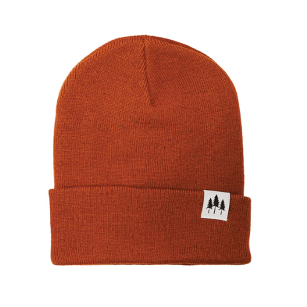 Three Trees Beanie - Rust - Vault Board Shop Vault