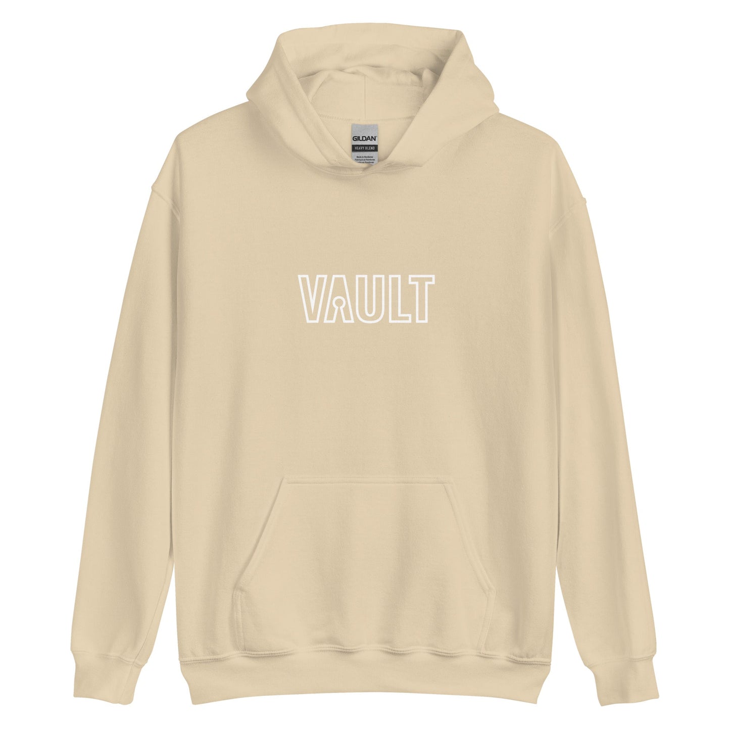 Vault Classic Logo Outline Hoodie - Multiple Colors - Vault Board Shop Vault