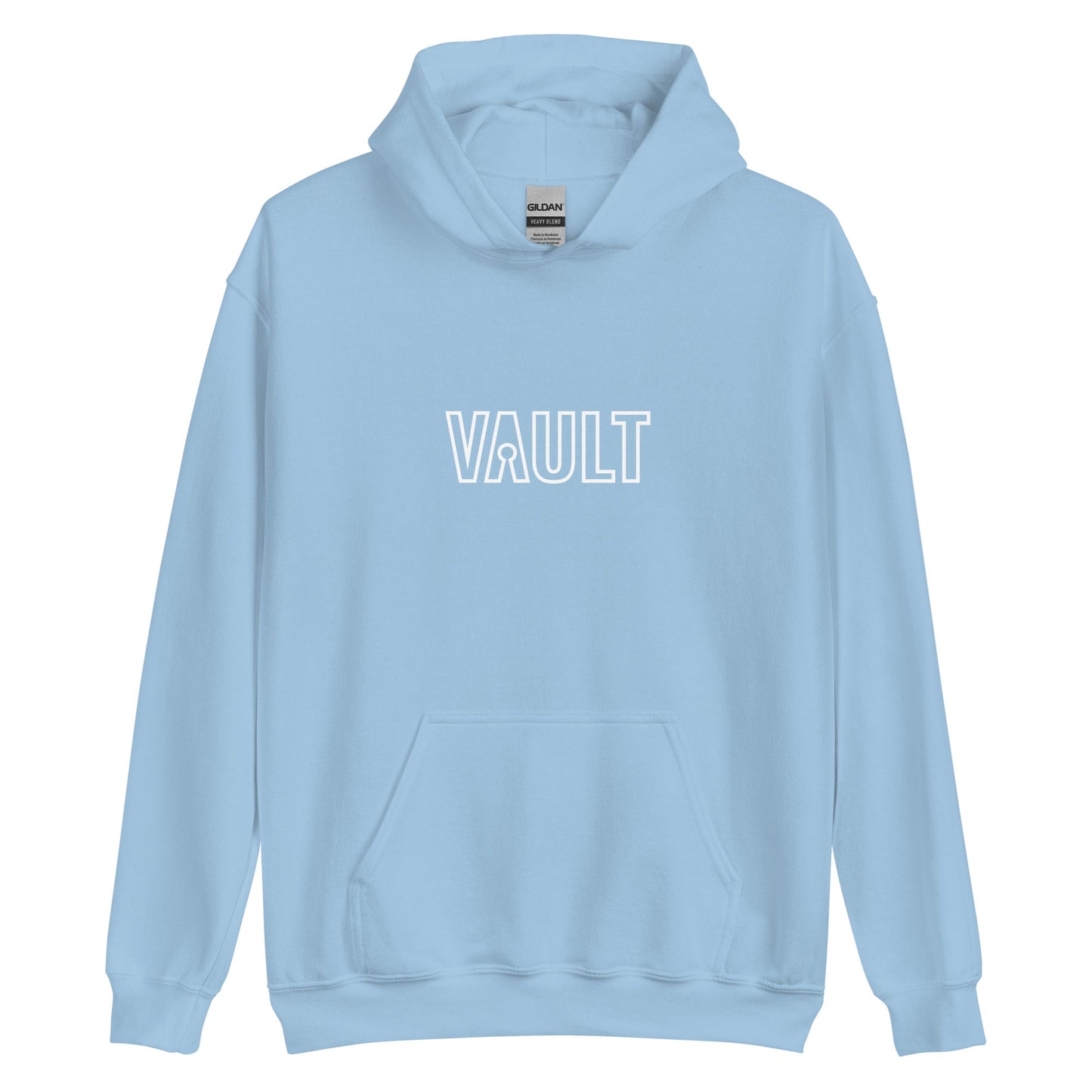 Vault Classic Logo Outline Hoodie - Multiple Colors - Vault Board Shop Vault