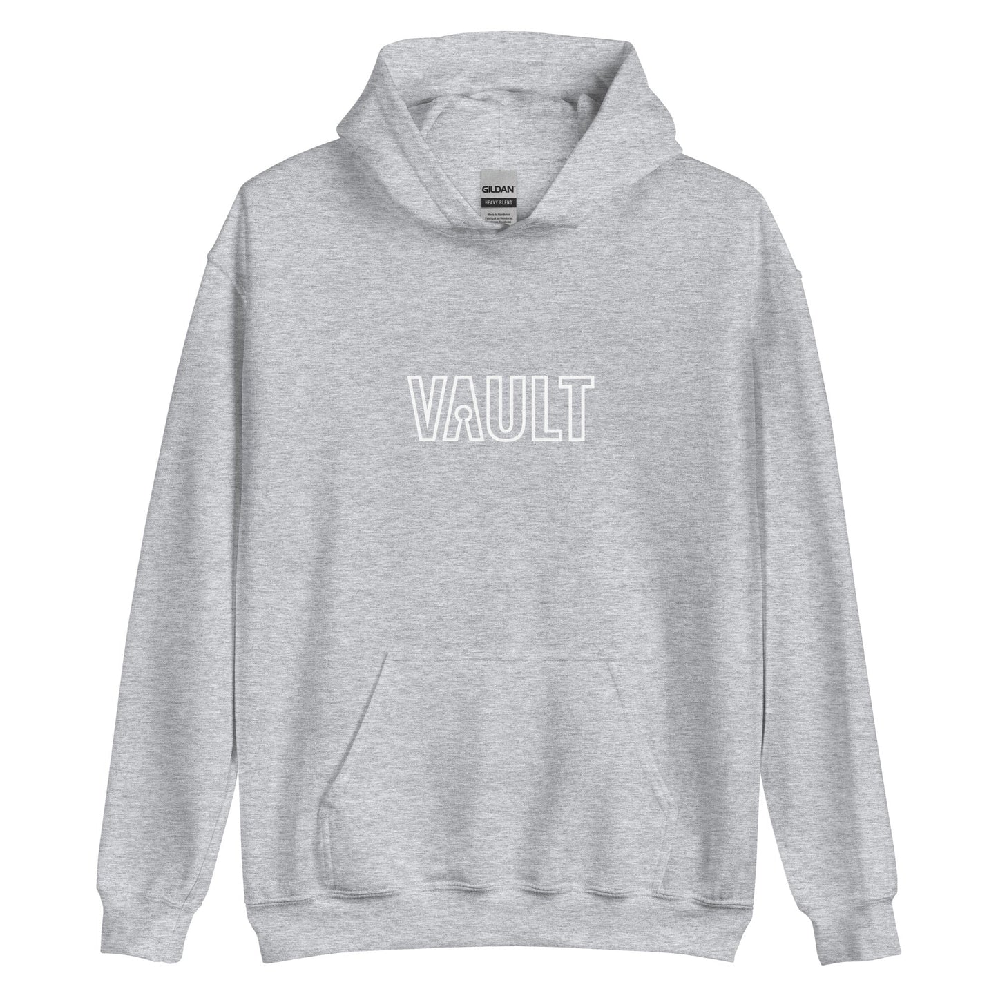 Vault Classic Logo Outline Hoodie - Multiple Colors - Vault Board Shop Vault