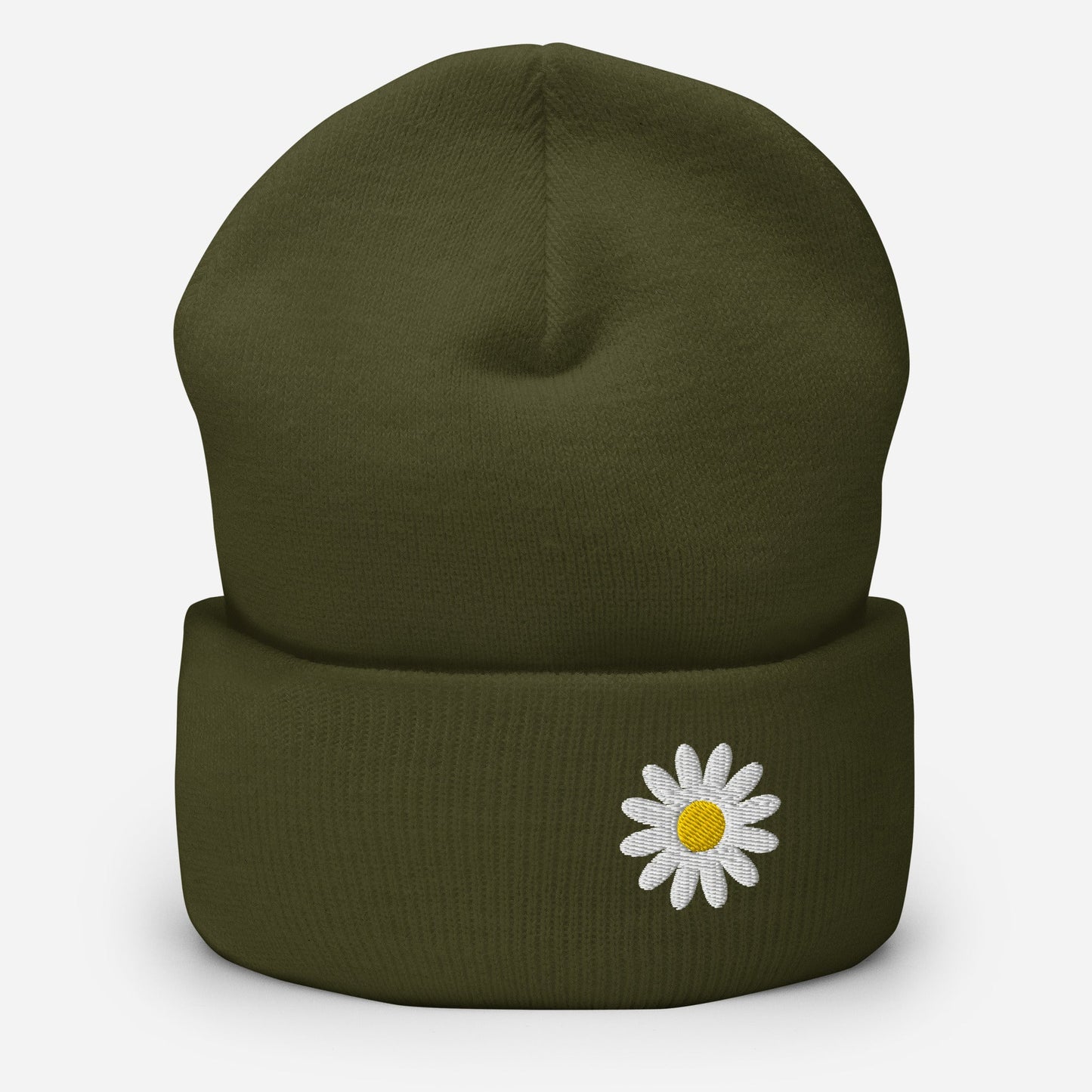 Vault Embroidered Daisy Beanie - Multiple Colors - Vault Board Shop Vault Board Shop