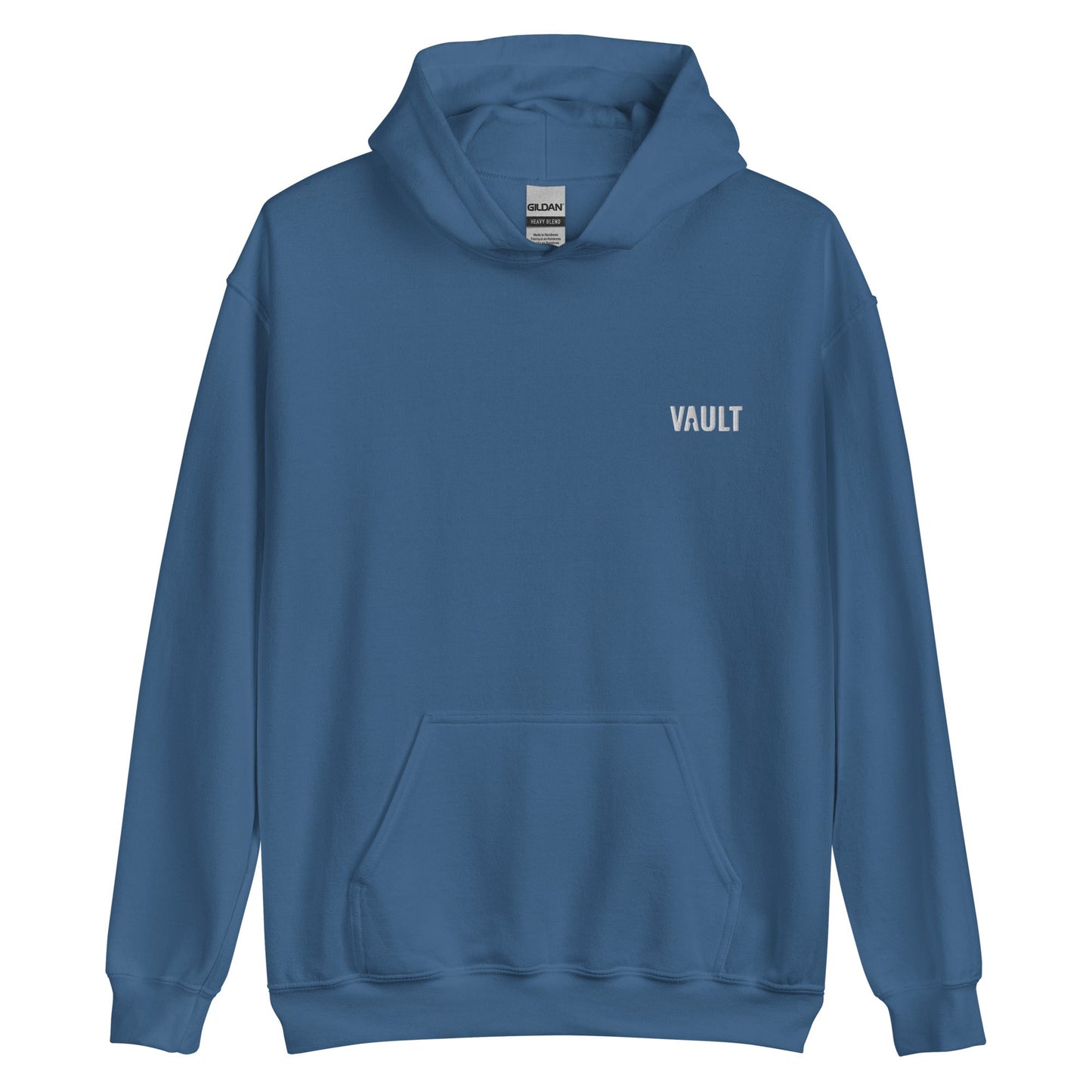 Vault Logo Embroidered Hoodie - Multiple Colors - Vault Board Shop Vault