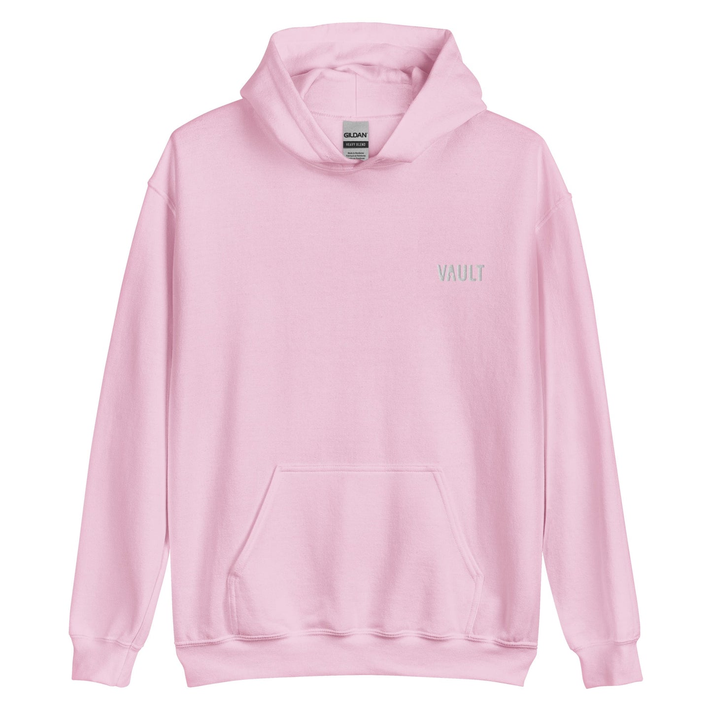 Vault Logo Embroidered Hoodie - Multiple Colors - Vault Board Shop Vault