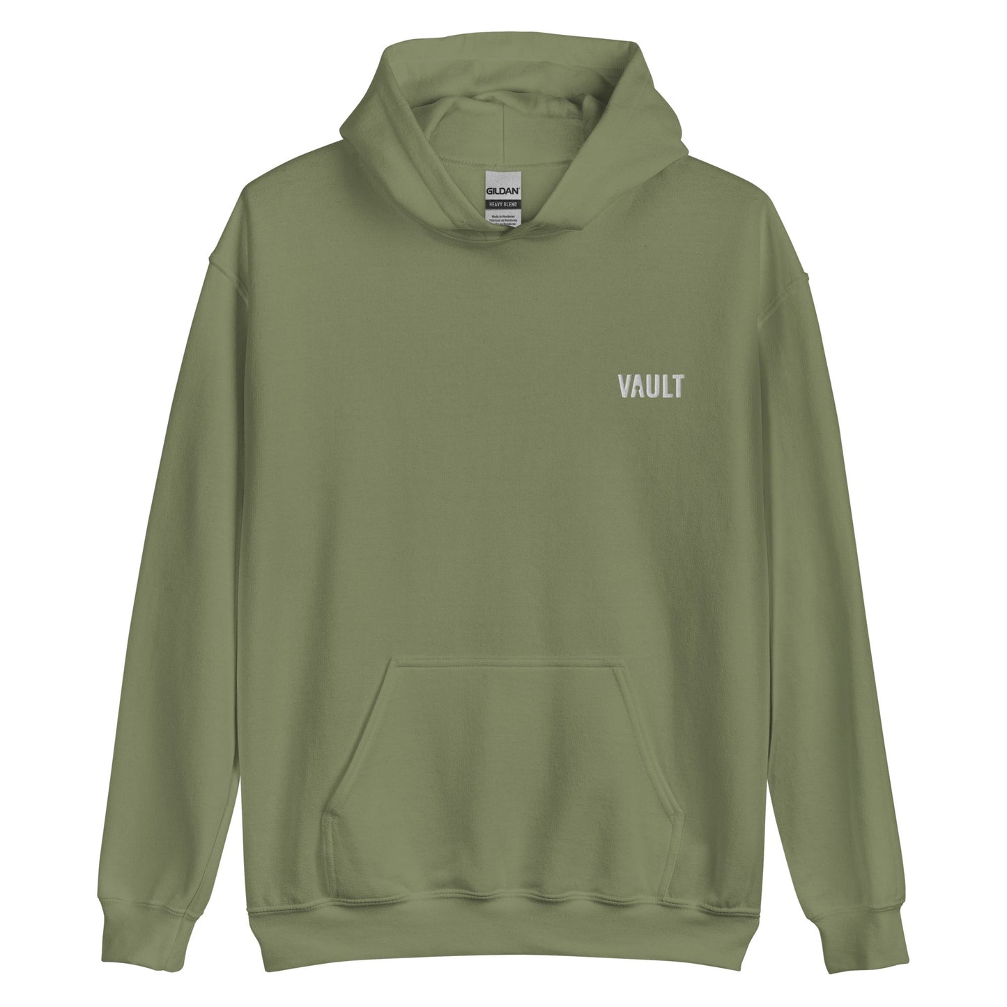 Vault Logo Embroidered Hoodie - Multiple Colors - Vault Board Shop Vault