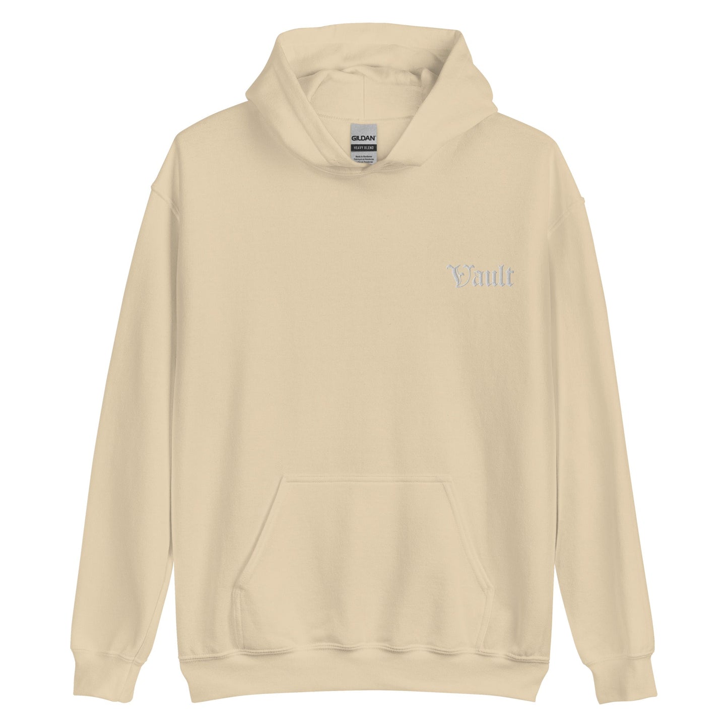 Vault Old - E Embroidered Logo Hoodie - Multiple Colors - Vault Board Shop Vault