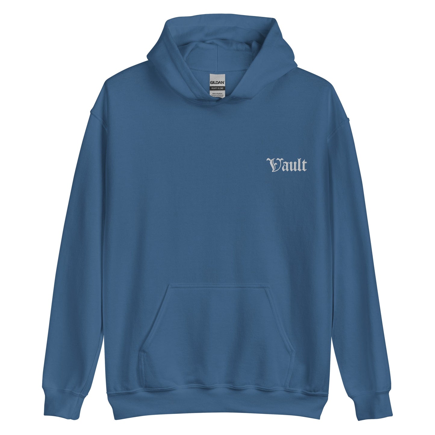 Vault Old - E Embroidered Logo Hoodie - Multiple Colors - Vault Board Shop Vault