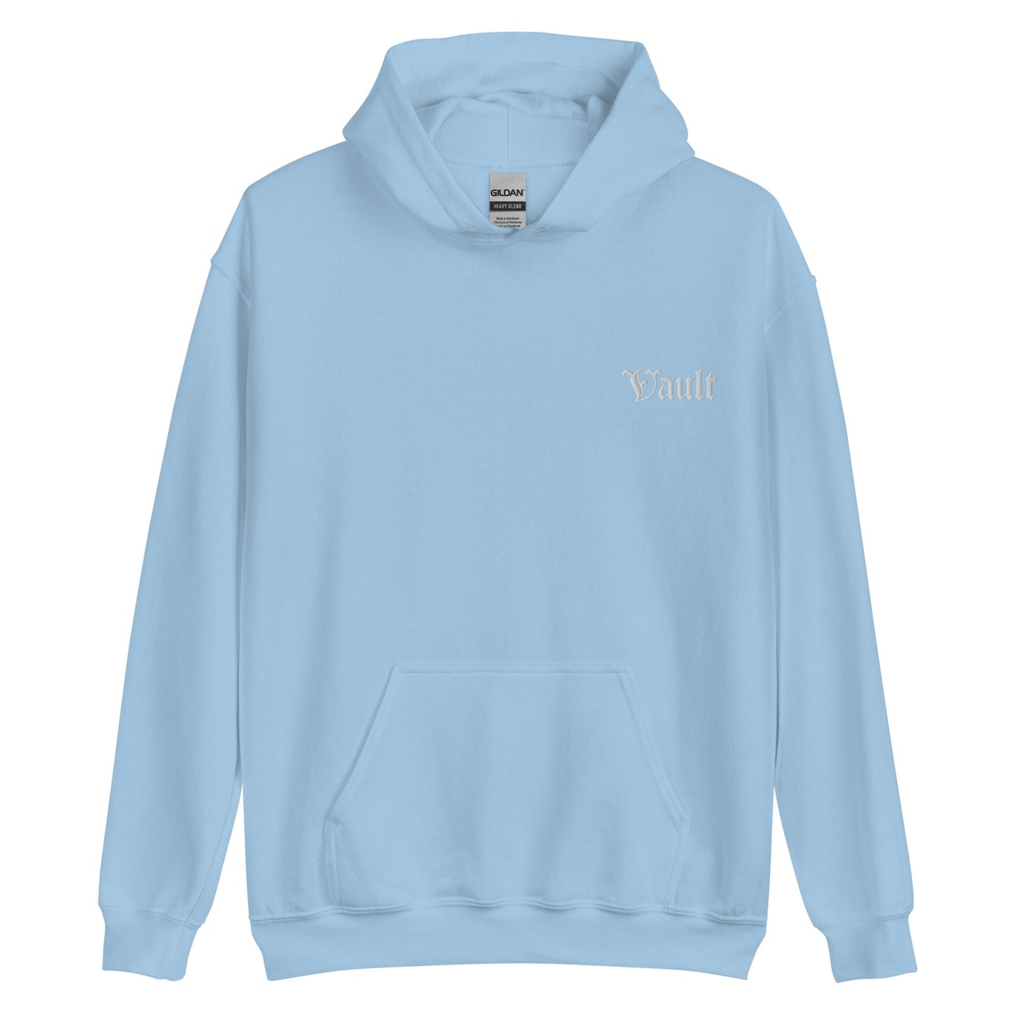 Vault Old - E Embroidered Logo Hoodie - Multiple Colors - Vault Board Shop Vault